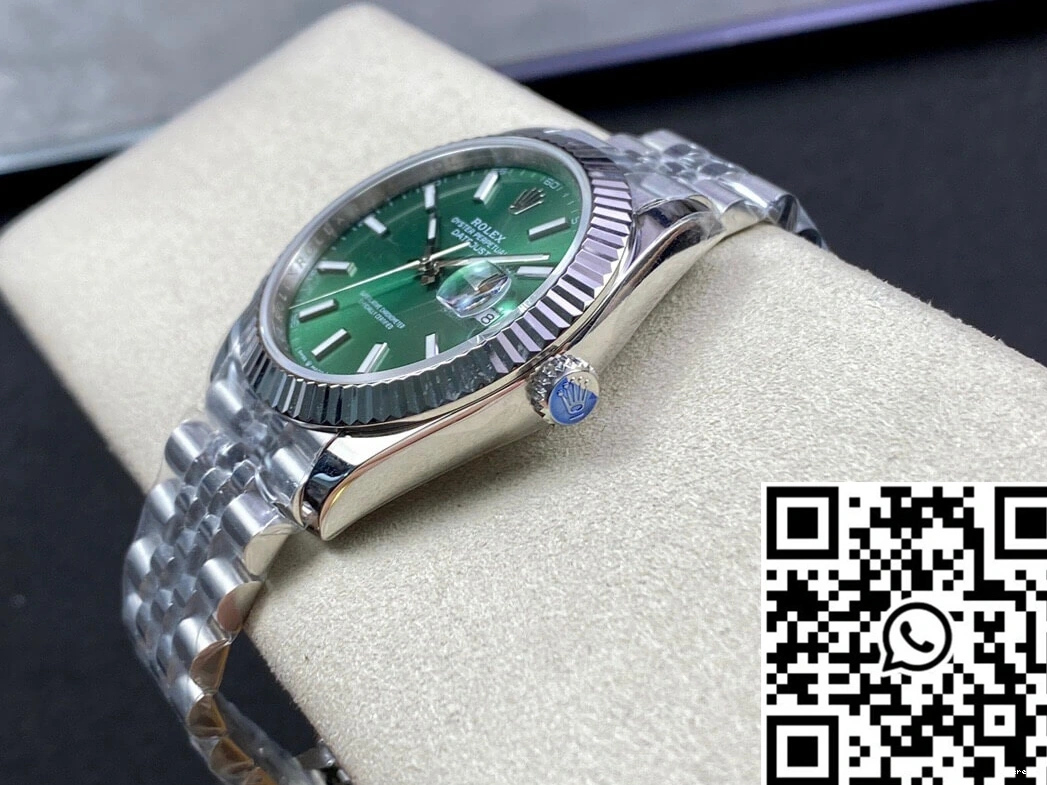 Factory Rolex EW Datejust Green Dial M126334-0028 0407